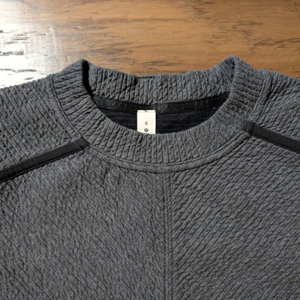 Lululemon On Repeat Dress heathered core dark grey size 6 - Picture 3 of 16